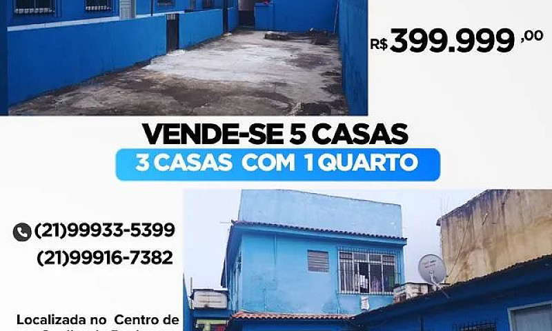 Vende-Se 5 Casas Pel...