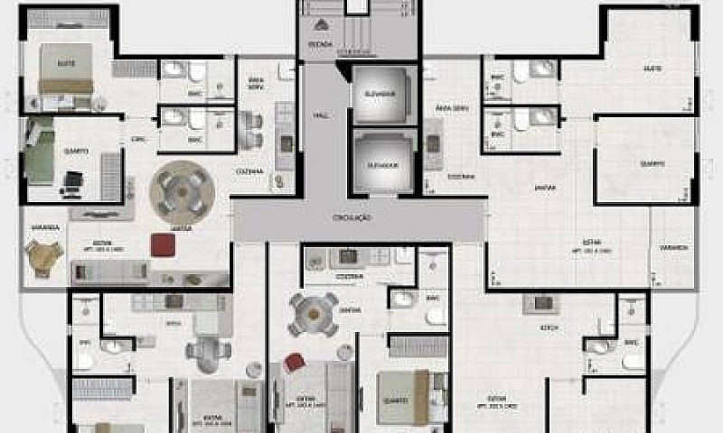 Apartamento Para Alu...