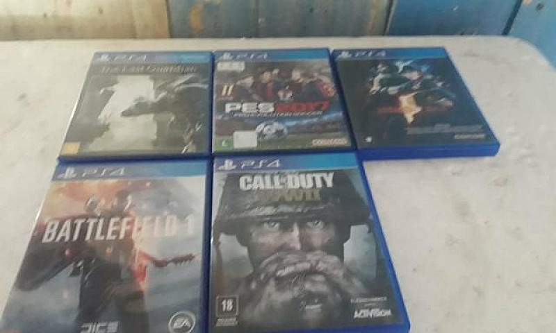 8 Jogos Ps4, Todos F...