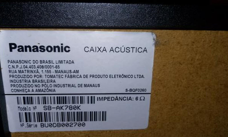 Duas Cxs Panasonic T...