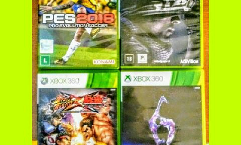 4 Jogos Originais Xb...