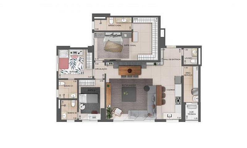 Apartamento Setor Bu...