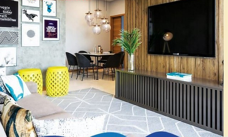 Apartamento 3 Quarto...