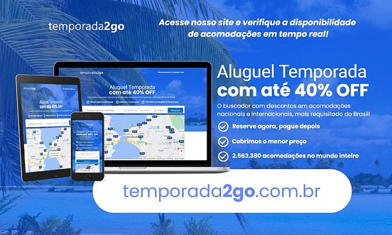 Aluguel Temporada Em...