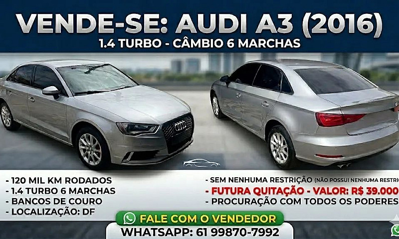 Audi A3 Sedan 1.4 Tf...