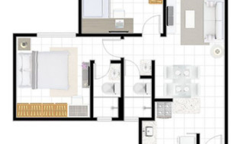 Apartamento No Passa...