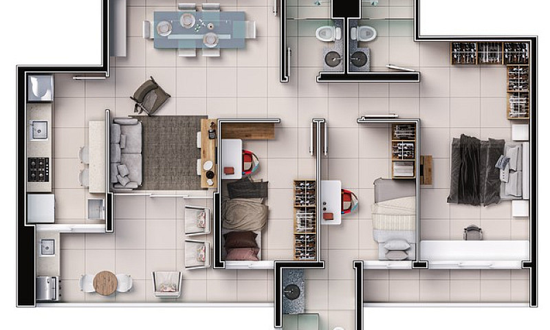 Apartamentos No Ed. ...