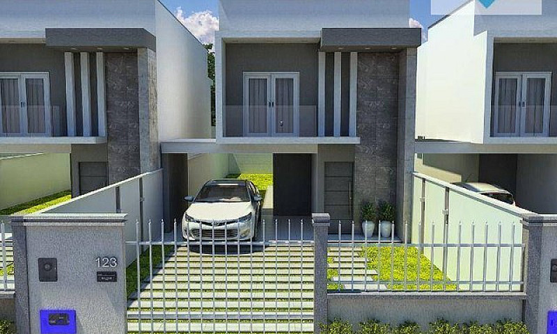 Casa Com 3 Dormitóri...