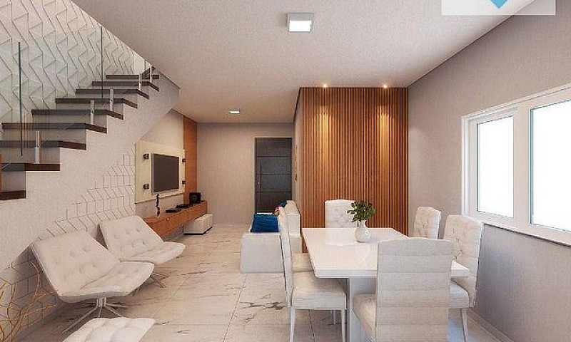 Casa Com 3 Dormitóri...