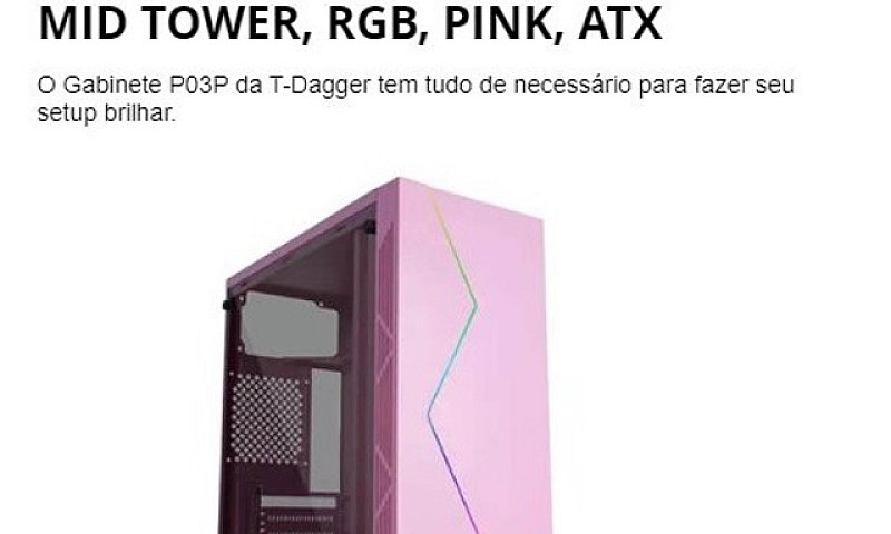 Gabinete Gamer T-Dag...