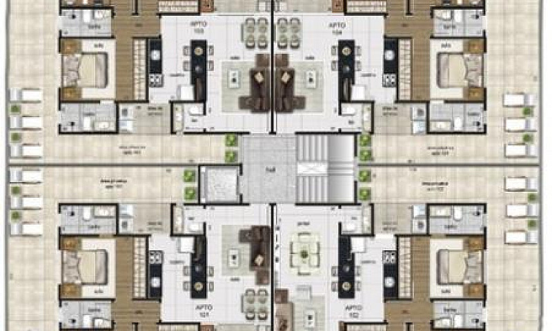Apartamento 03 Quart...