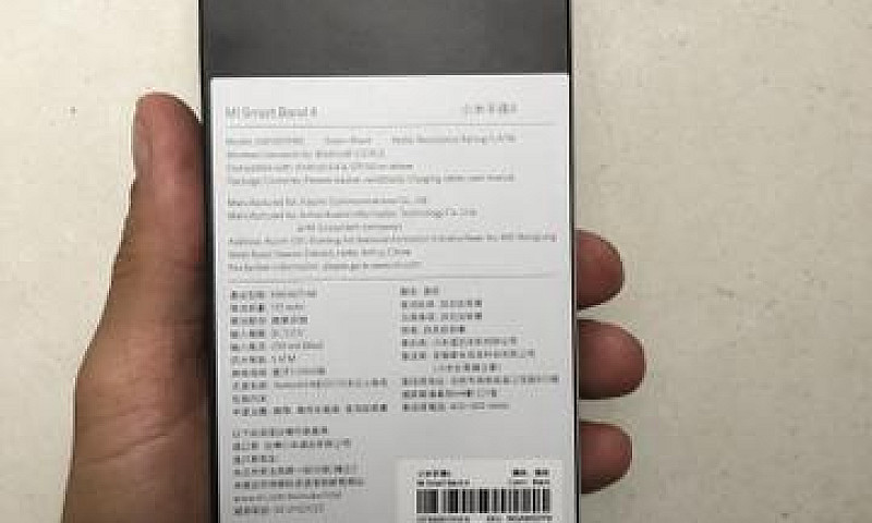 Mi Band 4...