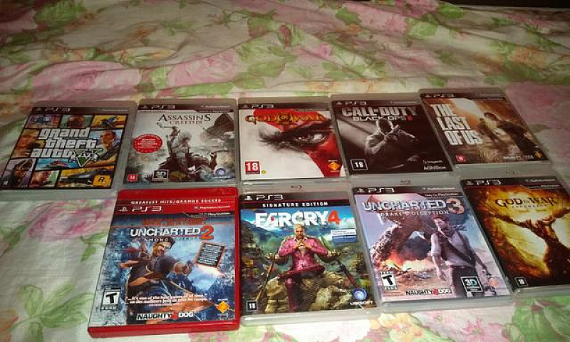 Vendo Jogos De Ps3 O...