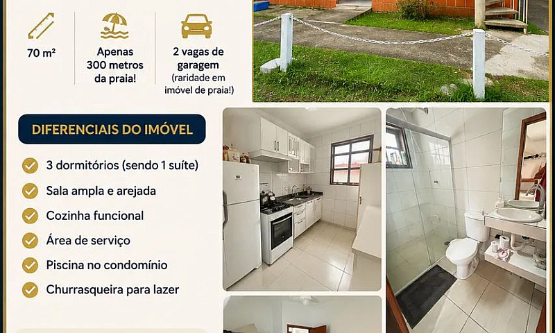 Apartamento Em Ubatu...