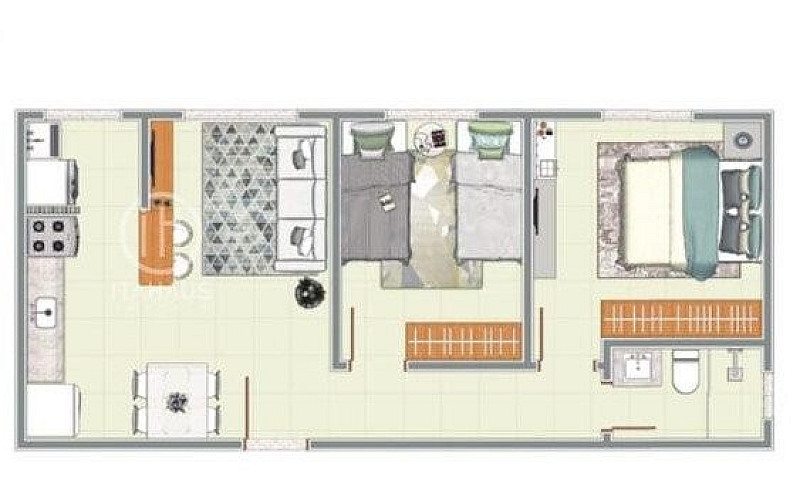 Apartamento Para Ven...