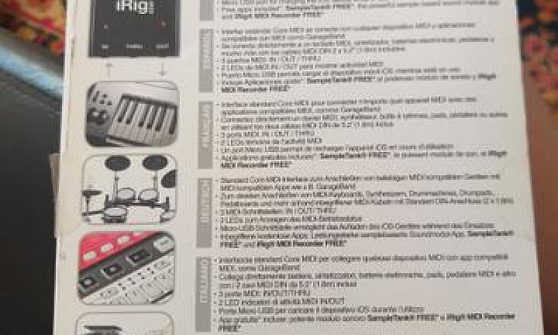 Irig Midi Semi Novo...