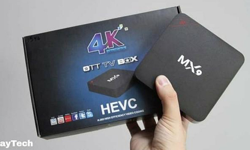 Tv Box 4K Mx9 4Gb De...