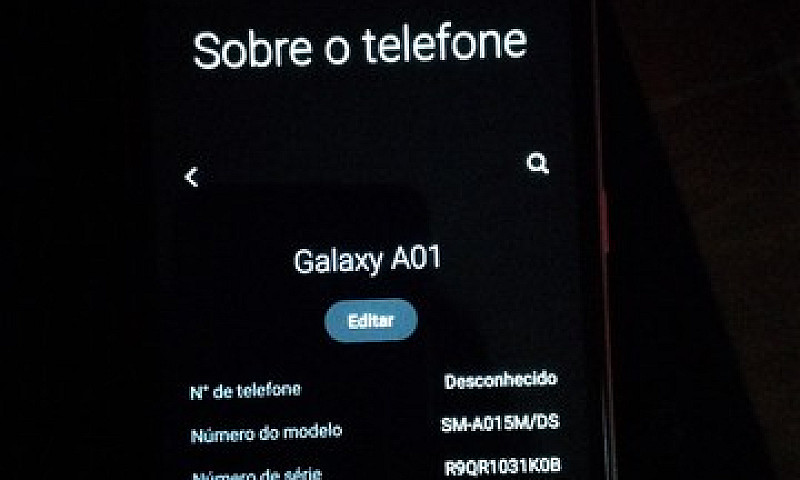 Samsung Galaxy A01...