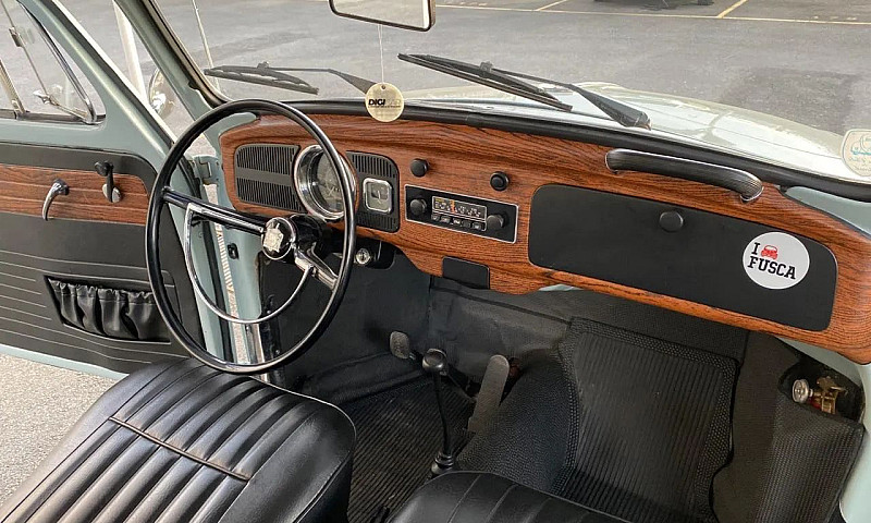 Fusca 1500 - Placa P...