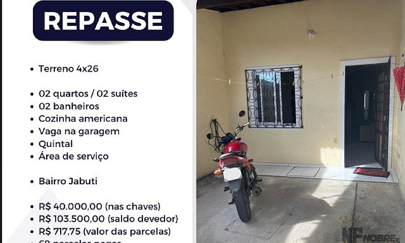 Casa De Repasse !!.....