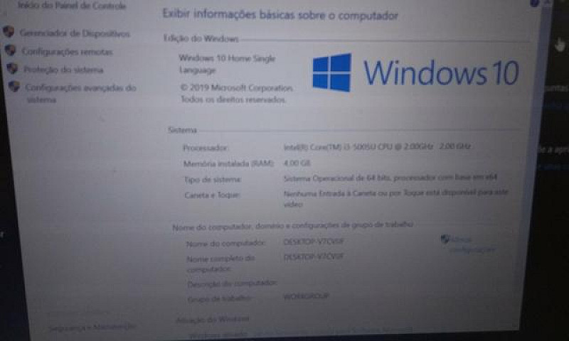 Vendo Notebook Samsu...