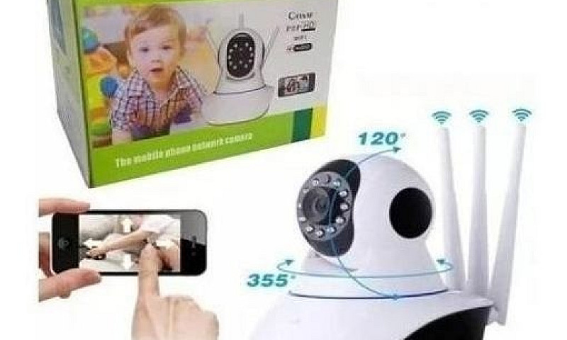 Câmera Ip 3 Antenas...