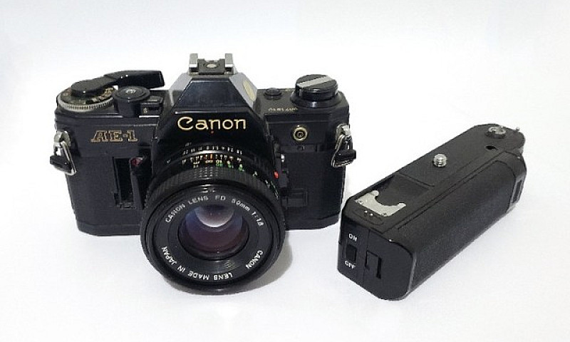 Canon Ae1 Com Lente ...