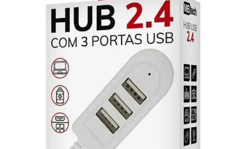 Hub 2.4 Usb Com 3 Po...