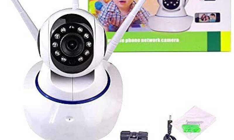 Câmera Ip 3 Antenas...