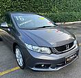 Honda Civic 2.0 Lxr Automático 2016 Com Gnv E Banco De Couro