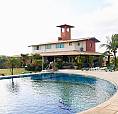 Casa Duplex Na Taíba Vista Mar Com Área Total De 12.100M², 06 Suítes, Playground, Deck Com