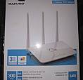 Roteador Wireless 300Mbps Três Antenas Novíssimo