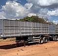 Carreta Guerra 9 Eixos Rodotrem Com Dolly 5 Roda C Pneus