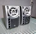 2 Caixas De Som Gradiente Passiva Modelo Sg400 Prateado, 100W Em Rms Bivolt