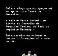 Alugo Quarto Zona Leste 