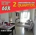 Apartamentos Com 2 Dormitórios Com Entrada Em Até 60 Vezes