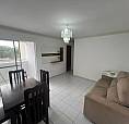 Alugo Apartamento, 2 Quartos,2Wcs,Mobiliado, Nascente, 3º Andar, Cohama