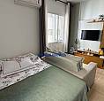 Apartamento À Venda Kitnet Sala Living Com Vaga José Menino Santos