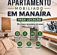 Alugo Apartamento Mobiliado 2 Quartos Em Manaíra / Uma Quadra Do Mar