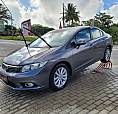 Civic 2014 Lxr 2.0 4 Pneus Novos Goodyear Com 80 Mil Km.