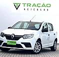 Sandero Life Flex 1.0 Mec. Baixo Km, Mídia, Ótimo Estado 