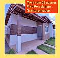 72* Casa Na Estrada Da Maioba, Com 02 Quartos E Piso Porcelanato