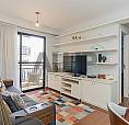Apartamento Mobiliado Para Locação Na Vila Olímpia | 60 M² | 2 Dormitórios | 1 Vaga