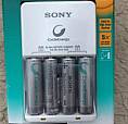 Carregador Sony Com 4 Pilhas