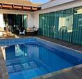 *Casa Com Piscina Azul Top