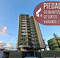 Apartamento Para Aluguel, 3 Quartos, 2 Suítes, 1 Vaga, Piedade - Jaboatão Dos Guararapes/P