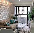 Apartamento Com 3 Quartos Sendo 1 Suíte No Bessa, Todo Mobiliado. Cód: 2620