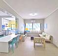 Apartamento Beira-Mar 2 Dormitórios  Tombo  Guarujá
