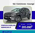 Jeep Compass Over. Hurric 2.0 4x4 Tb 16v Aut. 2025