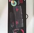 Kit Gamer Teclado/Mouse/ Mouse Pad/ Headset Trust